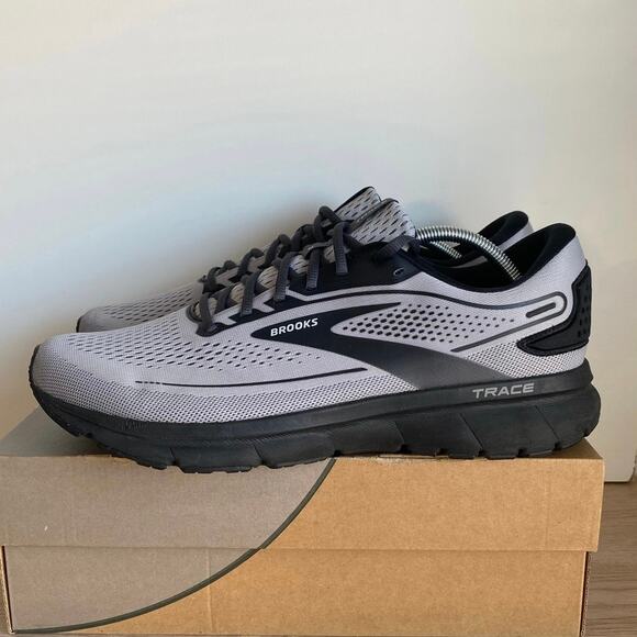 Brooks Trace 2 Alloy/Black Men Running Sneakers - Size 12.5 main image 10